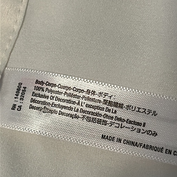 Flora Nikrooz Rosa Charmeuse Kimono Robe in Ivory Satin Size Small - Picture 14 of 15